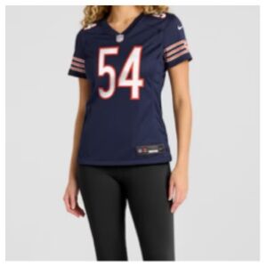 Nike NFL On Field Chicago Bears Brian Urlacher #54 Jersey Women’s Size M